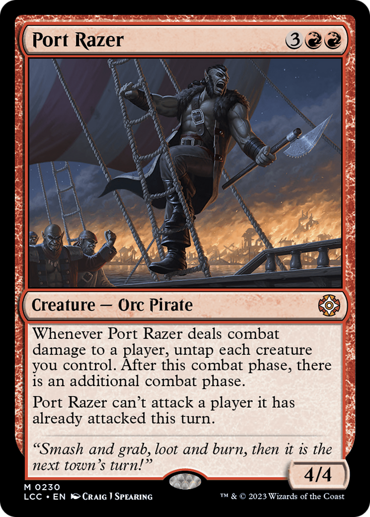 Port Razer [The Lost Caverns of Ixalan Commander] | Game Master's Emporium (The New GME)