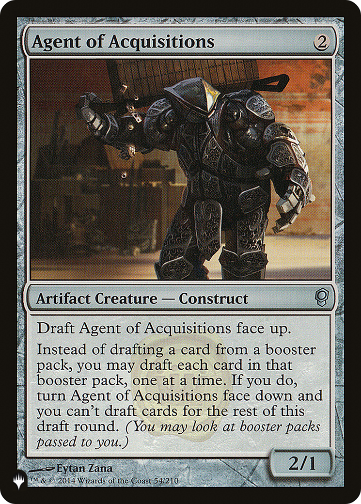 Agent of Acquisitions [The List Reprints] | Game Master's Emporium (The New GME)