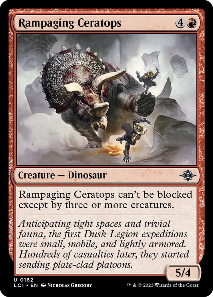 Rampaging Ceratops [The Lost Caverns of Ixalan] | Game Master's Emporium (The New GME)