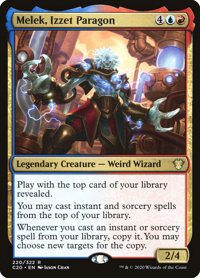 Melek, Izzet Paragon [Commander 2020] | Game Master's Emporium (The New GME)