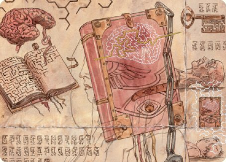 Mazemind Tome Art Card [The Brothers' War Art Series] | Game Master's Emporium (The New GME)