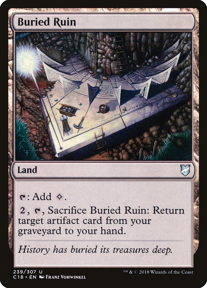 Buried Ruin [Commander 2018] | Game Master's Emporium (The New GME)