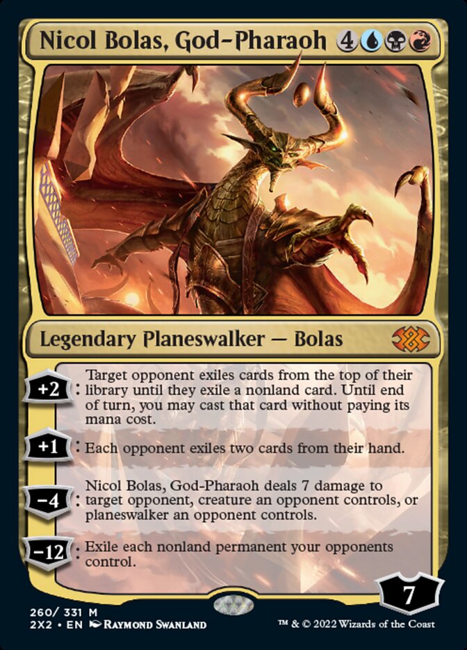 Nicol Bolas, God-Pharaoh [Double Masters 2022] | Game Master's Emporium (The New GME)