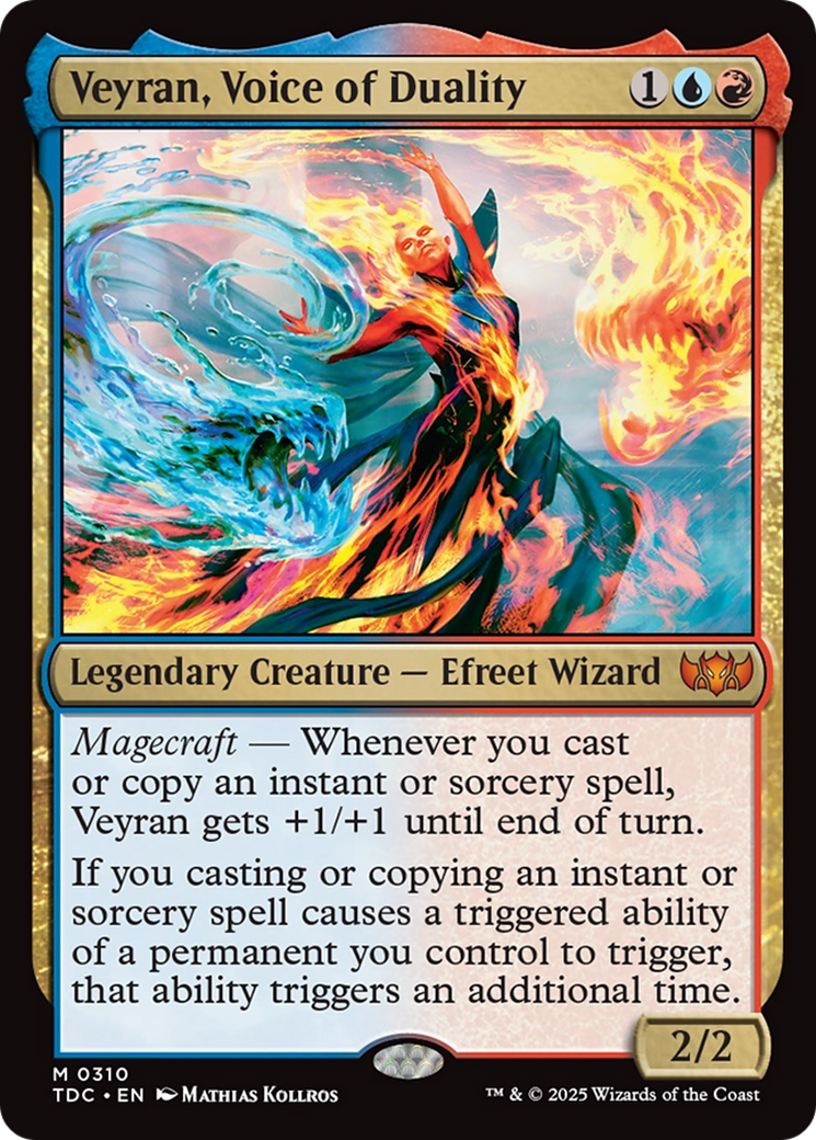Veyran, Voice of Duality [Tarkir: Dragonstorm Commander] | Game Master's Emporium (The New GME)