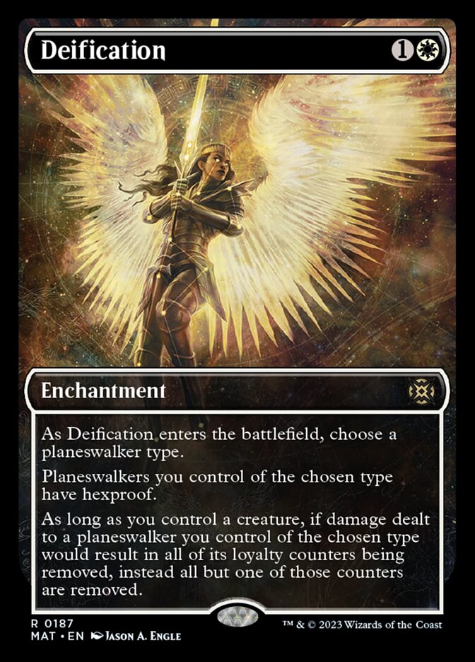 Deification (Showcase Halo Foil) [March of the Machine: The Aftermath] | Game Master's Emporium (The New GME)