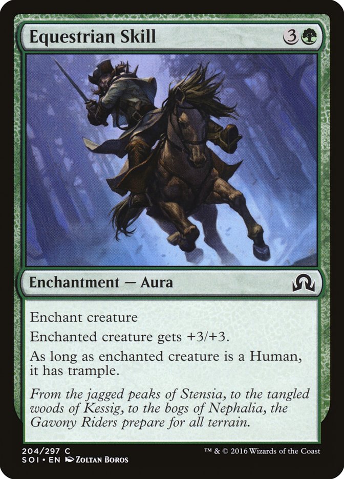 Equestrian Skill [Shadows over Innistrad] | Game Master's Emporium (The New GME)