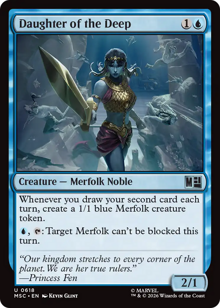 Daughter of the Deep [Marvel Super Heroes Commander] | Game Master's Emporium (The New GME)