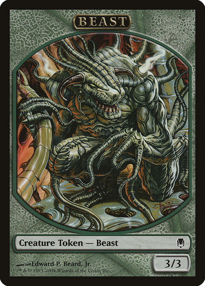 Beast Token [Magic Player Rewards 2004] | Game Master's Emporium (The New GME)
