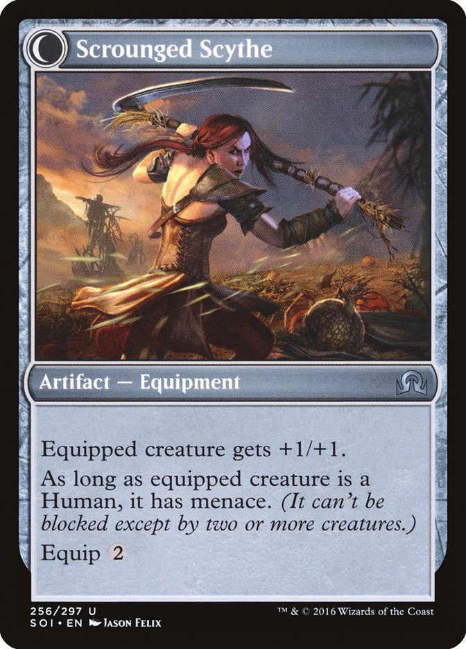 Harvest Hand // Scrounged Scythe [Shadows over Innistrad] | Game Master's Emporium (The New GME)