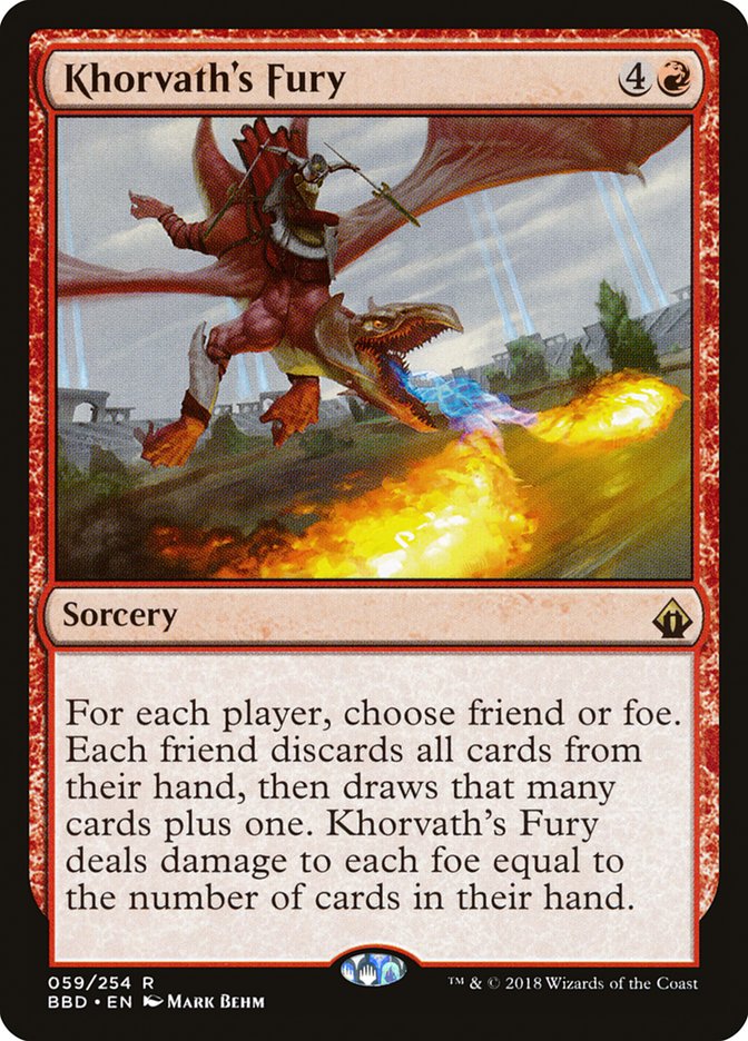 Khorvath's Fury [Battlebond] | Game Master's Emporium (The New GME)