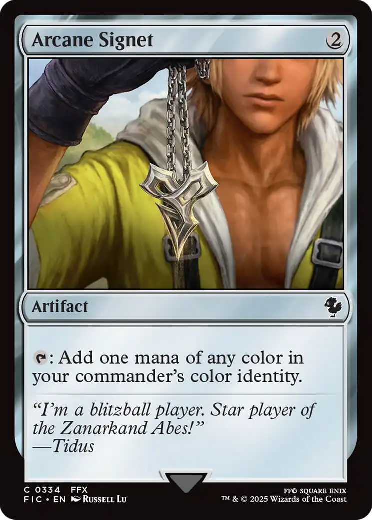 Arcane Signet (0334) [FINAL FANTASY Commander] | Game Master's Emporium (The New GME)