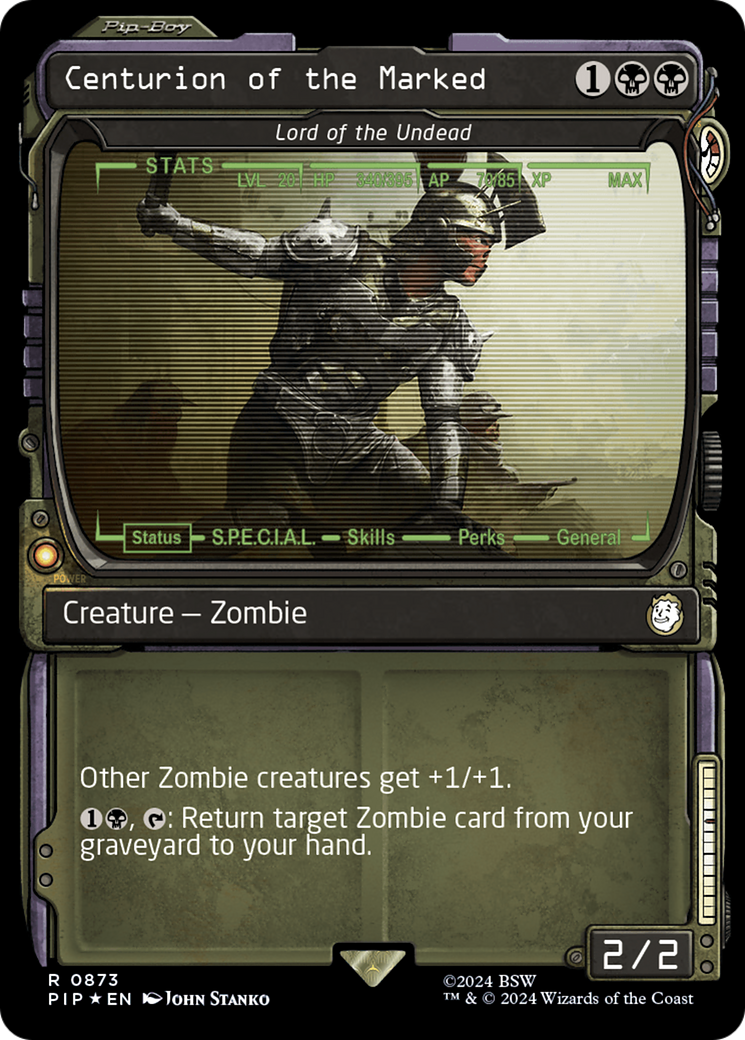 Centurion of the Marked - Lord of the Undead (Showcase) (Surge Foil) [Fallout] | Game Master's Emporium (The New GME)