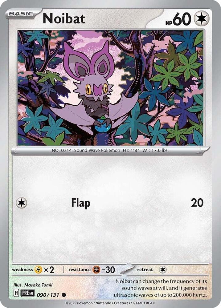 Noibat (090/131) [Scarlet & Violet: Prismatic Evolutions] | Game Master's Emporium (The New GME)