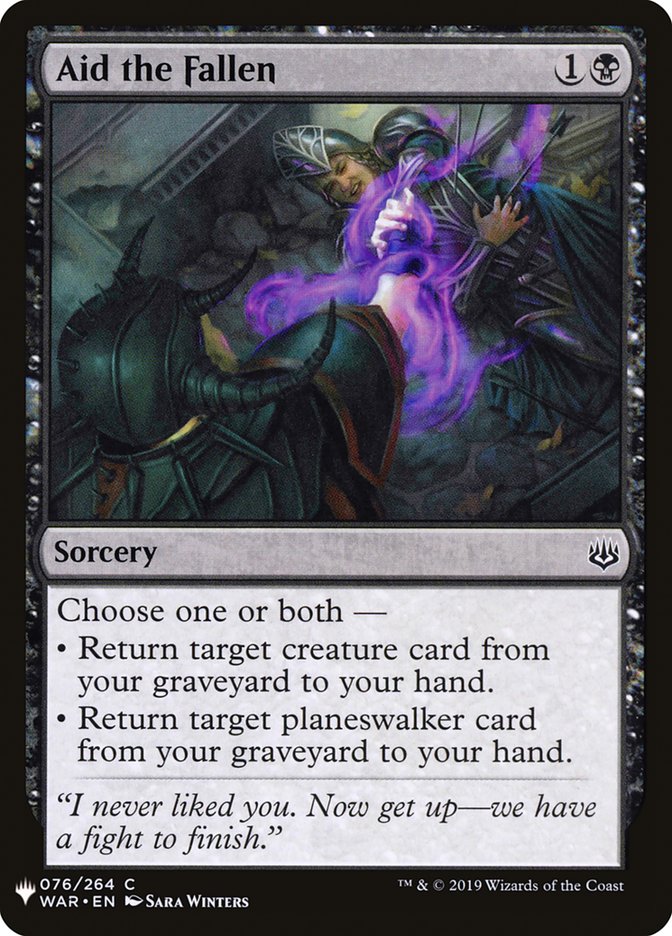 Aid the Fallen [Mystery Booster] | Game Master's Emporium (The New GME)
