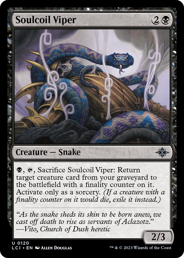 Soulcoil Viper [The Lost Caverns of Ixalan] | Game Master's Emporium (The New GME)