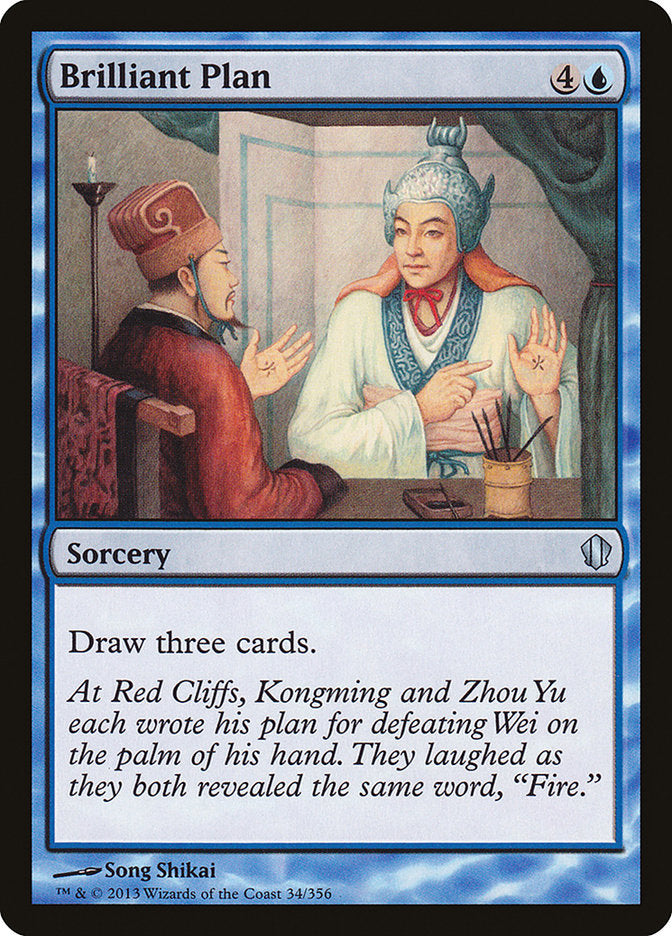 Brilliant Plan [Commander 2013] | Game Master's Emporium (The New GME)