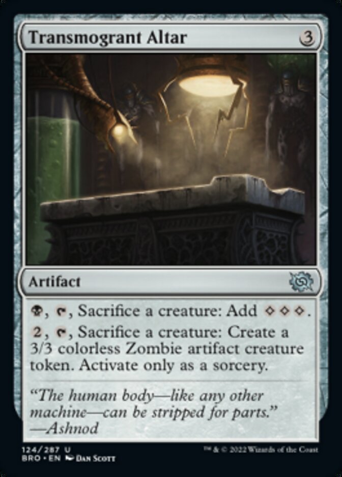 Transmogrant Altar [The Brothers' War] | Game Master's Emporium (The New GME)