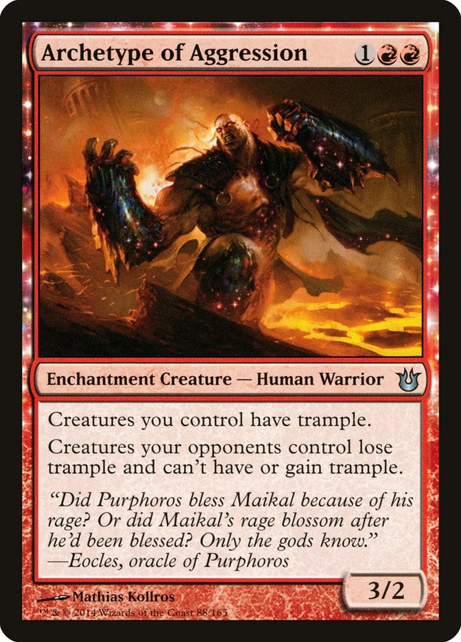 Archetype of Aggression [Born of the Gods] | Game Master's Emporium (The New GME)