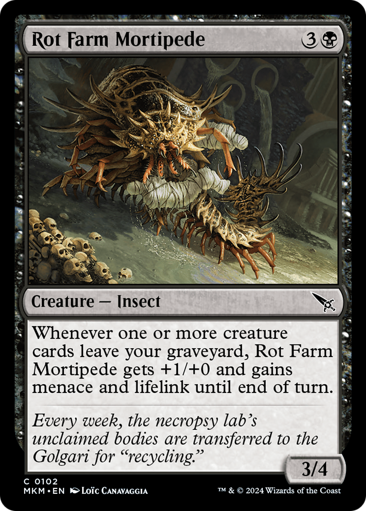 Rot Farm Mortipede [Murders at Karlov Manor] | Game Master's Emporium (The New GME)