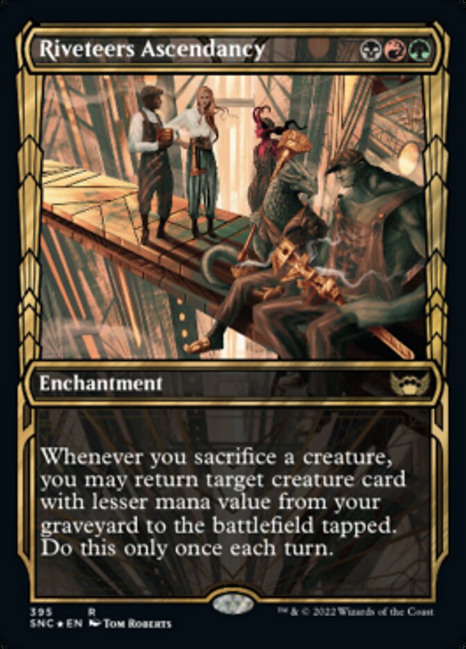Riveteers Ascendancy (Showcase Golden Age Gilded Foil) [Streets of New Capenna] | Game Master's Emporium (The New GME)
