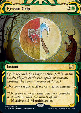Krosan Grip (Foil Etched) [Strixhaven: Mystical Archive] | Game Master's Emporium (The New GME)