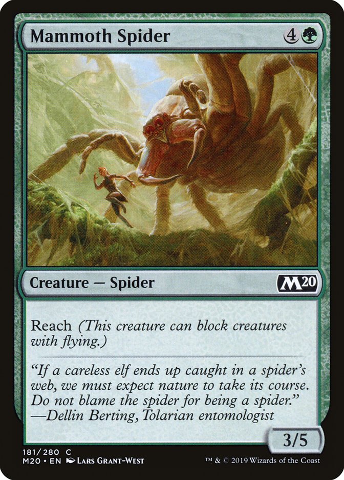 Mammoth Spider [Core Set 2020] | Game Master's Emporium (The New GME)