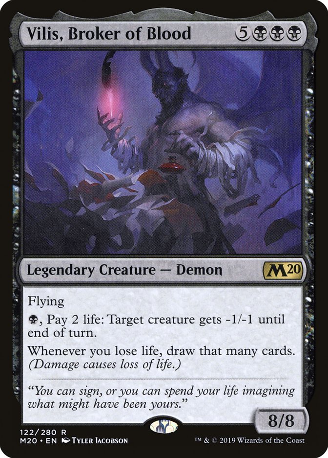Vilis, Broker of Blood [Core Set 2020] | Game Master's Emporium (The New GME)