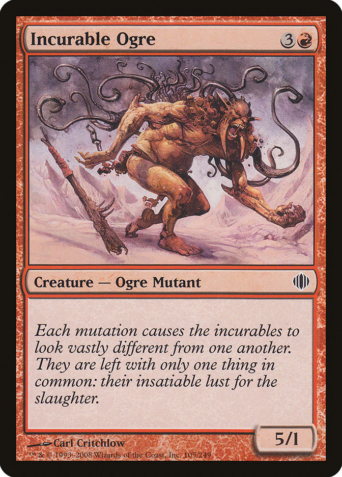 Incurable Ogre [Shards of Alara] | Game Master's Emporium (The New GME)