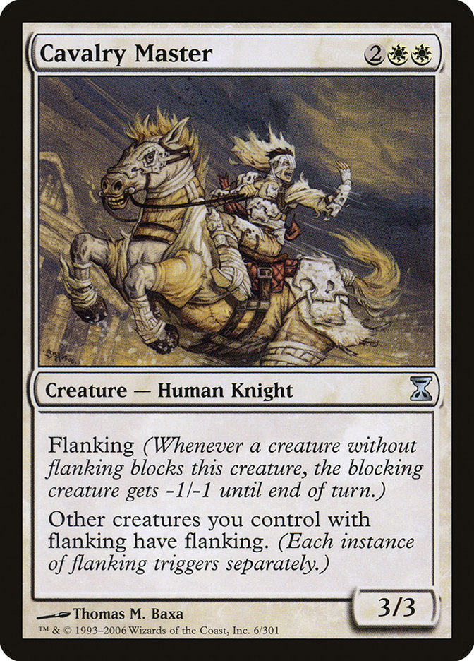 Cavalry Master [Time Spiral] | Game Master's Emporium (The New GME)