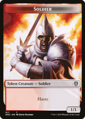 Copy // Soldier Double-Sided Token (Surge Foil) [Marvel Super Heroes Commander Tokens] | Game Master's Emporium (The New GME)