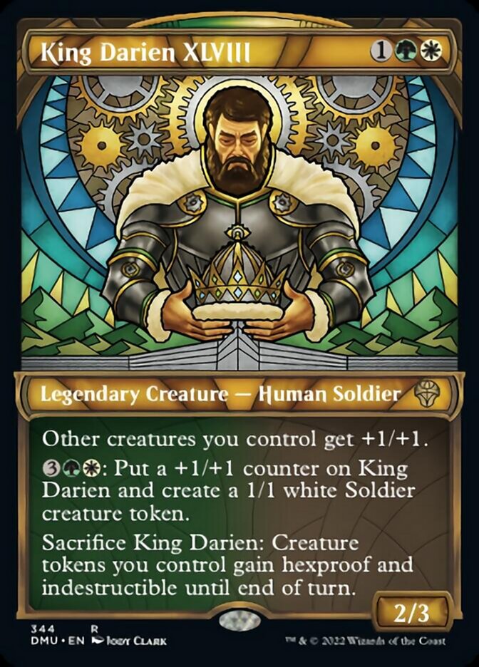 King Darien XLVIII (Showcase) [Dominaria United] | Game Master's Emporium (The New GME)