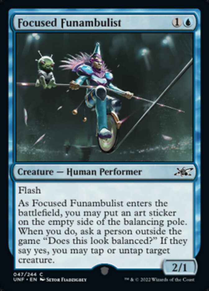 Focused Funambulist [Unfinity] | Game Master's Emporium (The New GME)