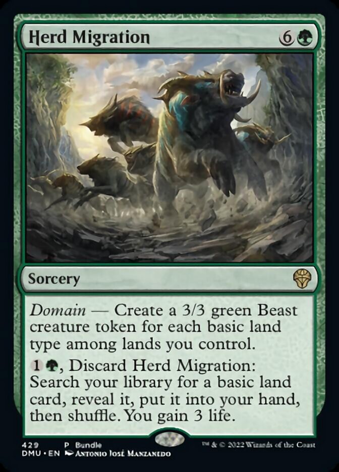 Herd Migration (Bundle) [Dominaria United] | Game Master's Emporium (The New GME)