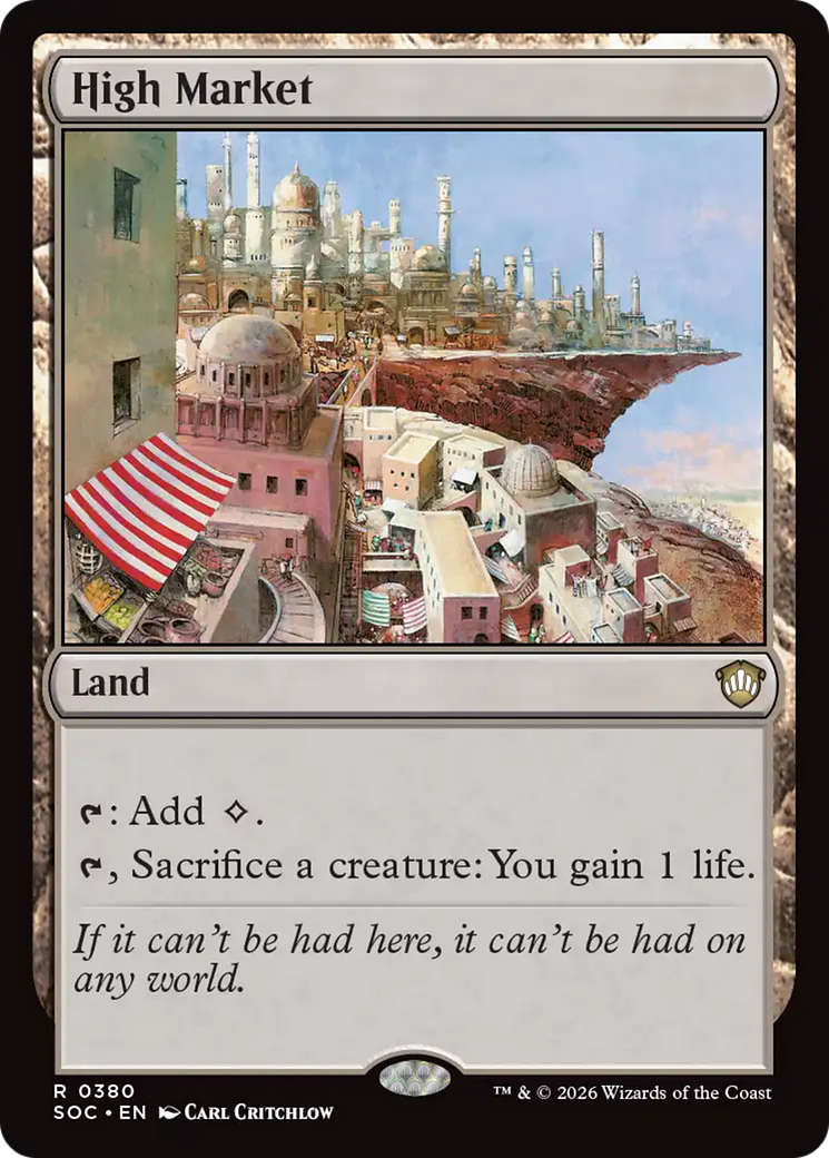 High Market [Secrets of Strixhaven Commander] | Game Master's Emporium (The New GME)