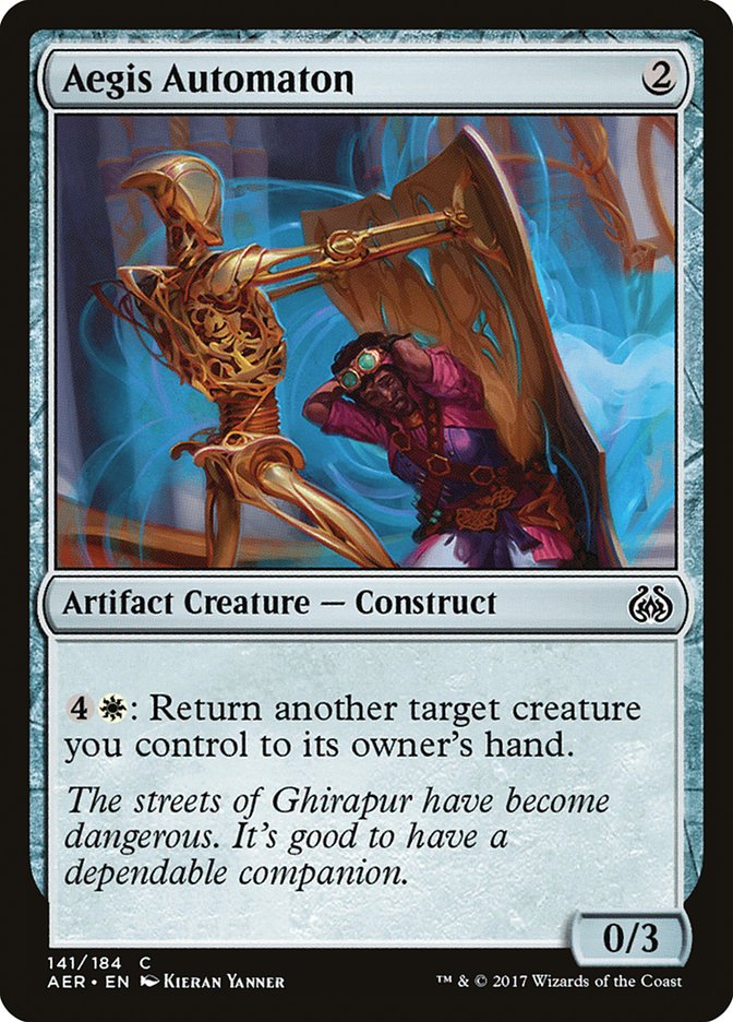 Aegis Automaton [Aether Revolt] | Game Master's Emporium (The New GME)