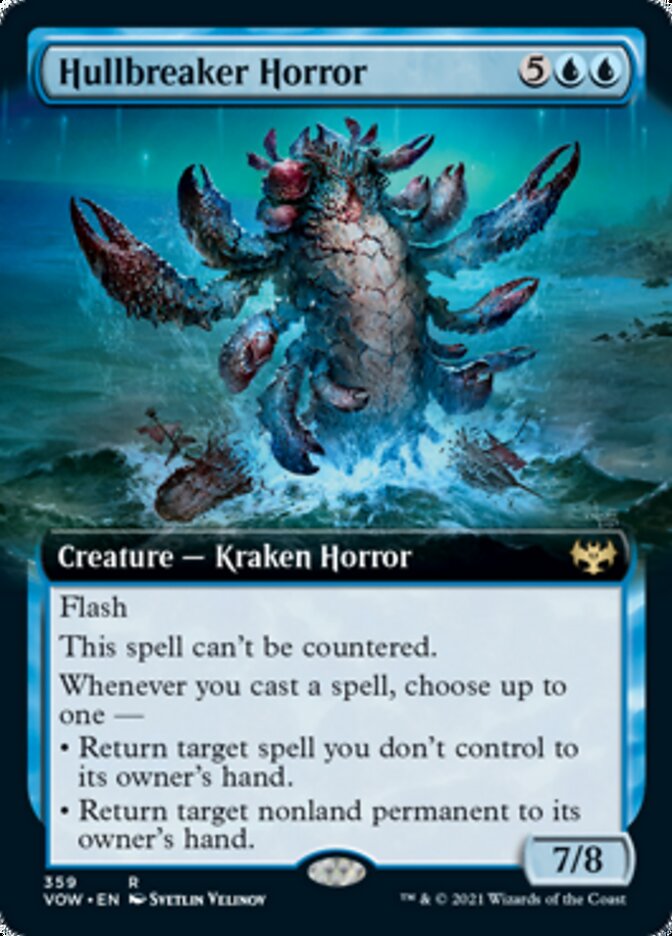 Hullbreaker Horror (Extended Art) [Innistrad: Crimson Vow] | Game Master's Emporium (The New GME)