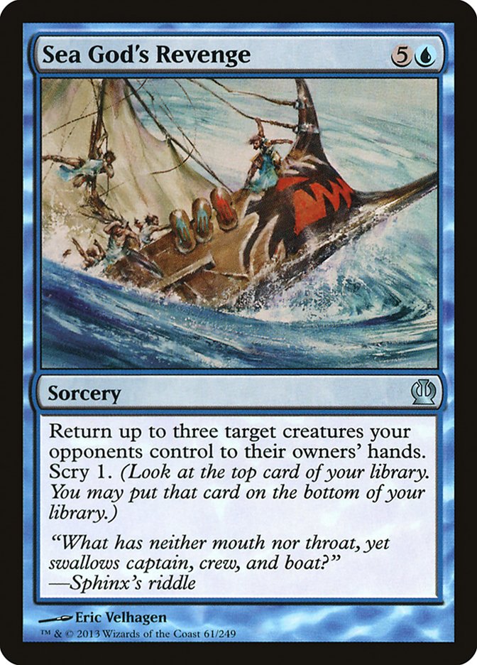Sea God's Revenge [Theros] | Game Master's Emporium (The New GME)