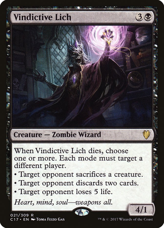 Vindictive Lich [Commander 2017] | Game Master's Emporium (The New GME)