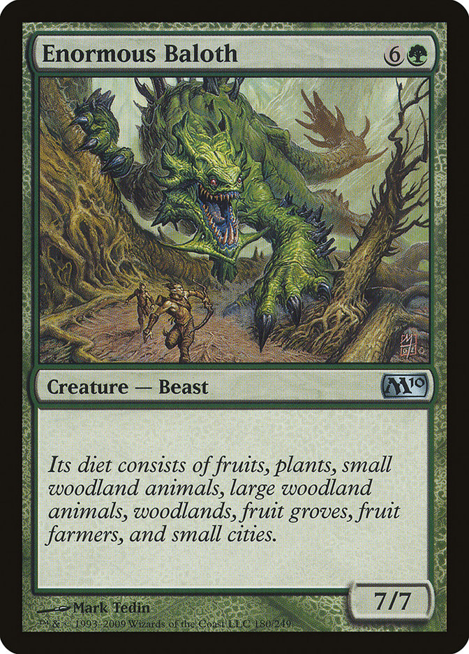 Enormous Baloth [Magic 2010] | Game Master's Emporium (The New GME)