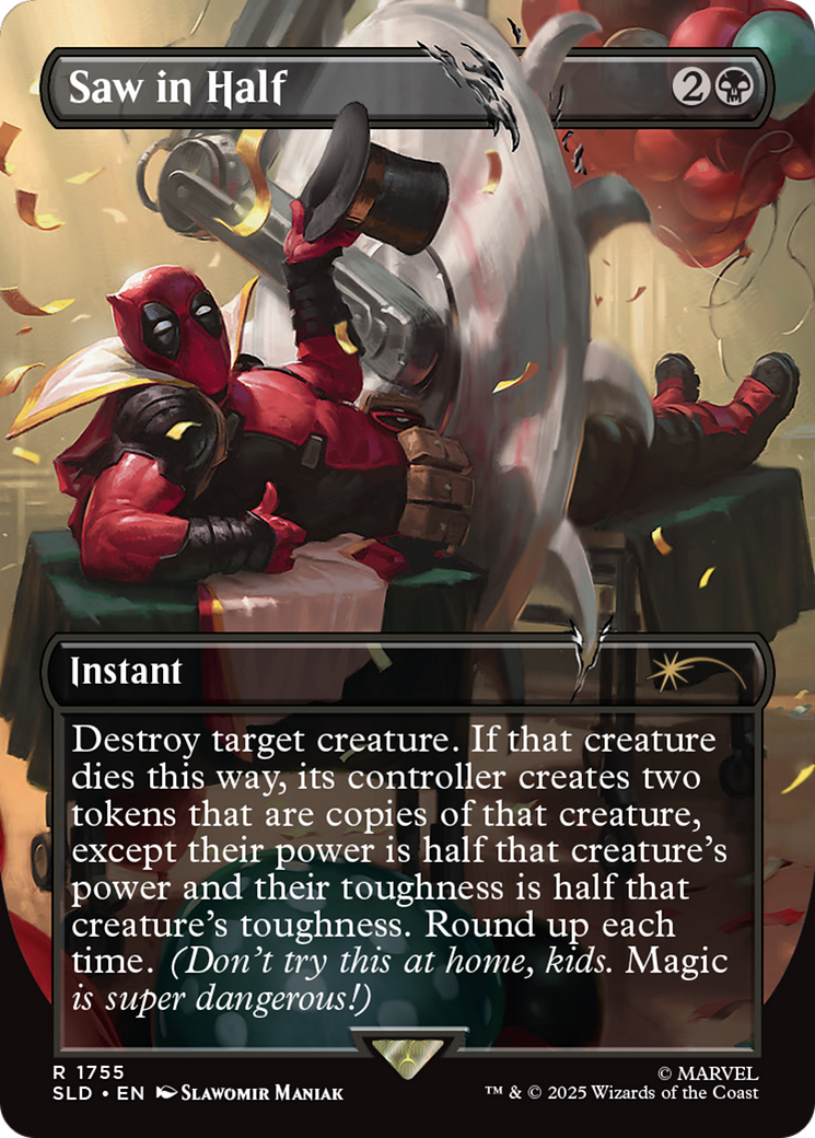 Saw in Half [Secret Lair Drop Series] | Game Master's Emporium (The New GME)