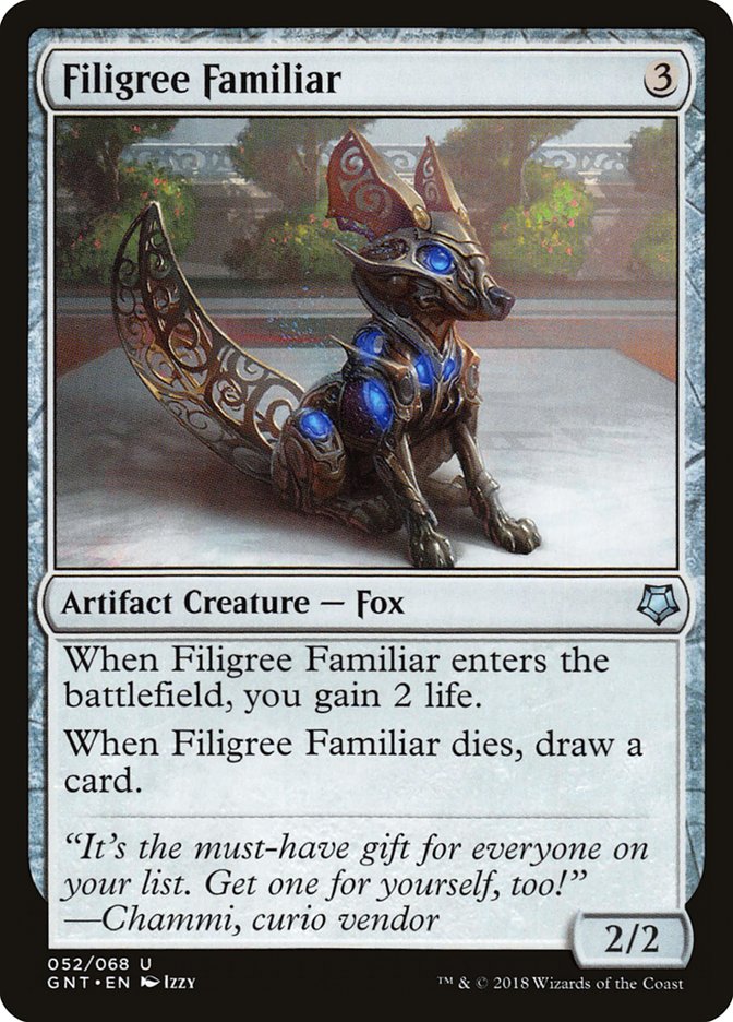 Filigree Familiar [Game Night 2018] | Game Master's Emporium (The New GME)