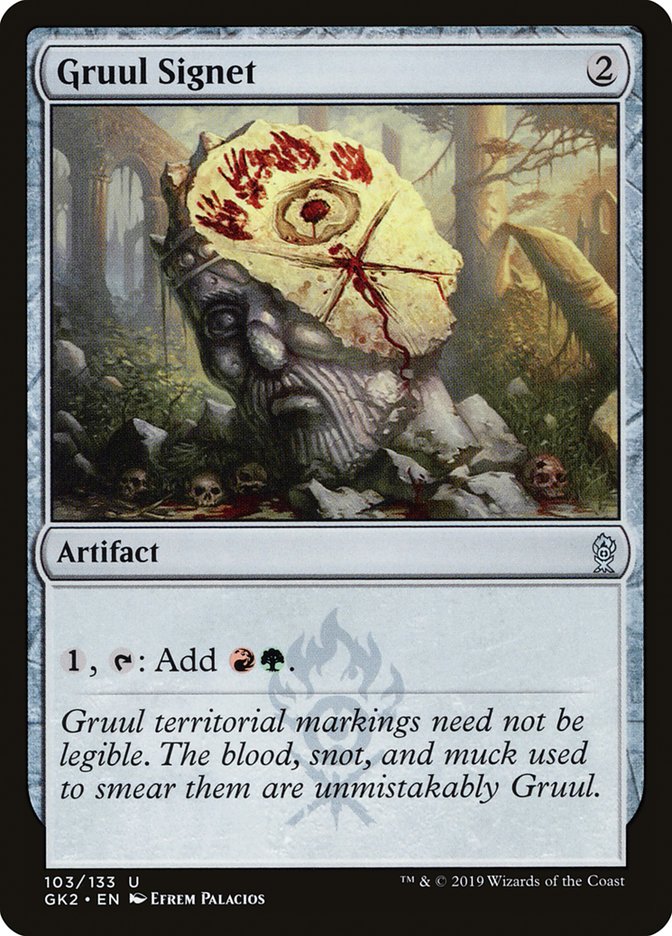 Gruul Signet [Ravnica Allegiance Guild Kit] | Game Master's Emporium (The New GME)