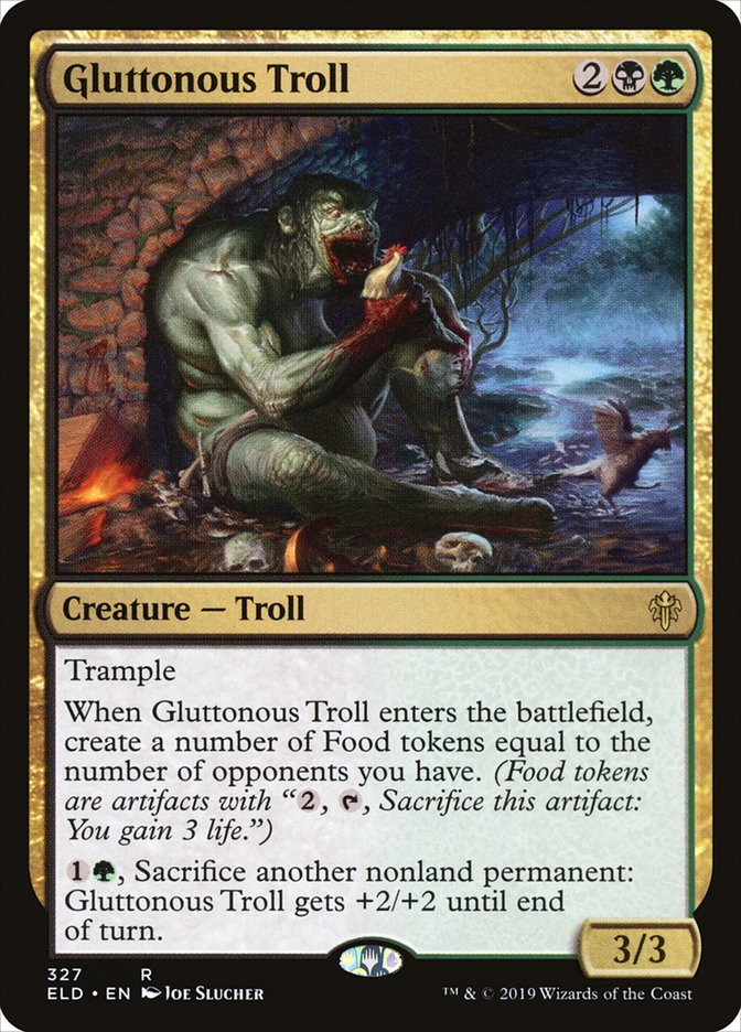 Gluttonous Troll [Throne of Eldraine] | Game Master's Emporium (The New GME)