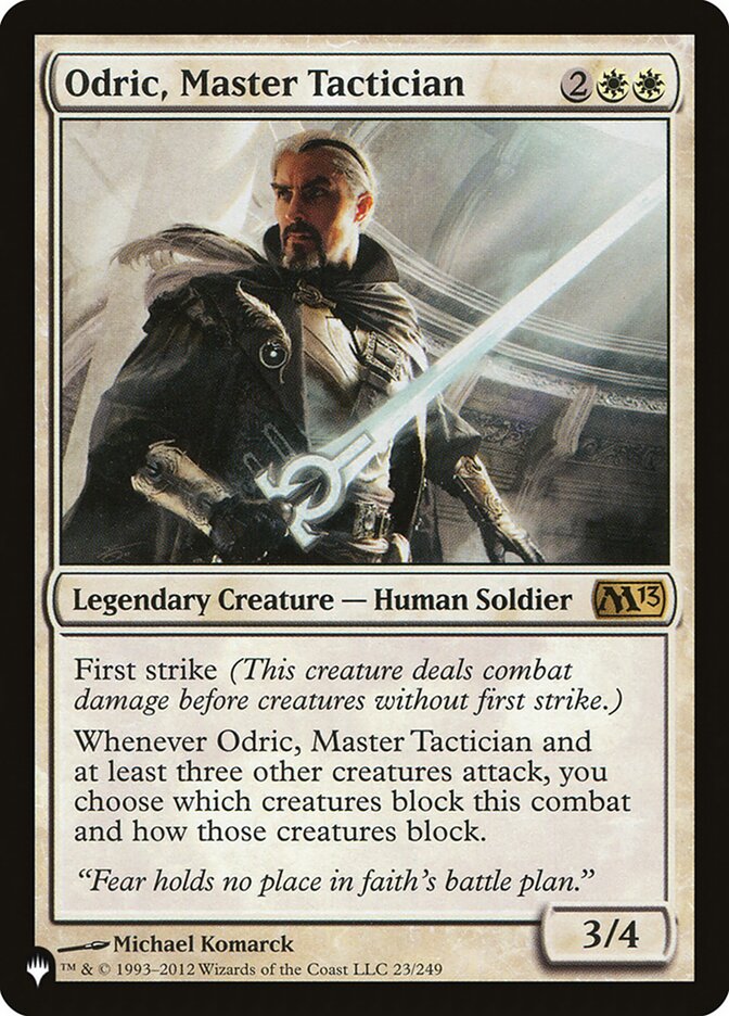 Odric, Master Tactician [The List] | Game Master's Emporium (The New GME)