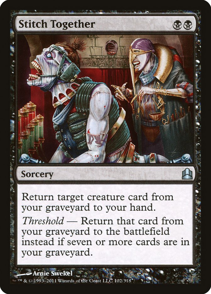 Stitch Together [Commander 2011] | Game Master's Emporium (The New GME)