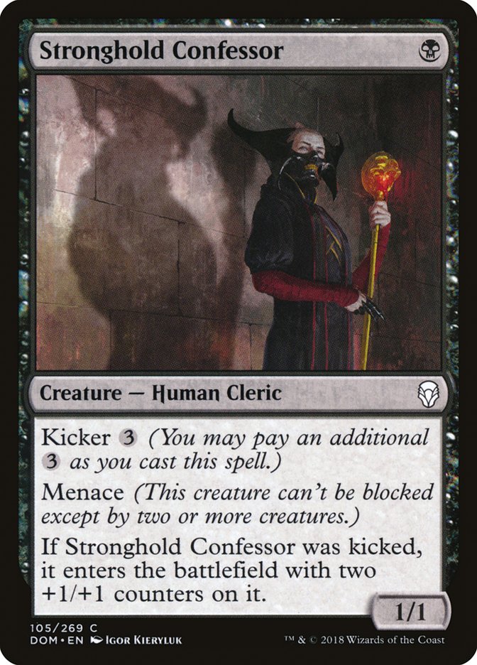 Stronghold Confessor [Dominaria] | Game Master's Emporium (The New GME)