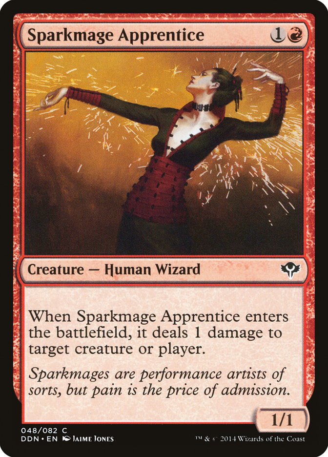 Sparkmage Apprentice [Duel Decks: Speed vs. Cunning] | Game Master's Emporium (The New GME)