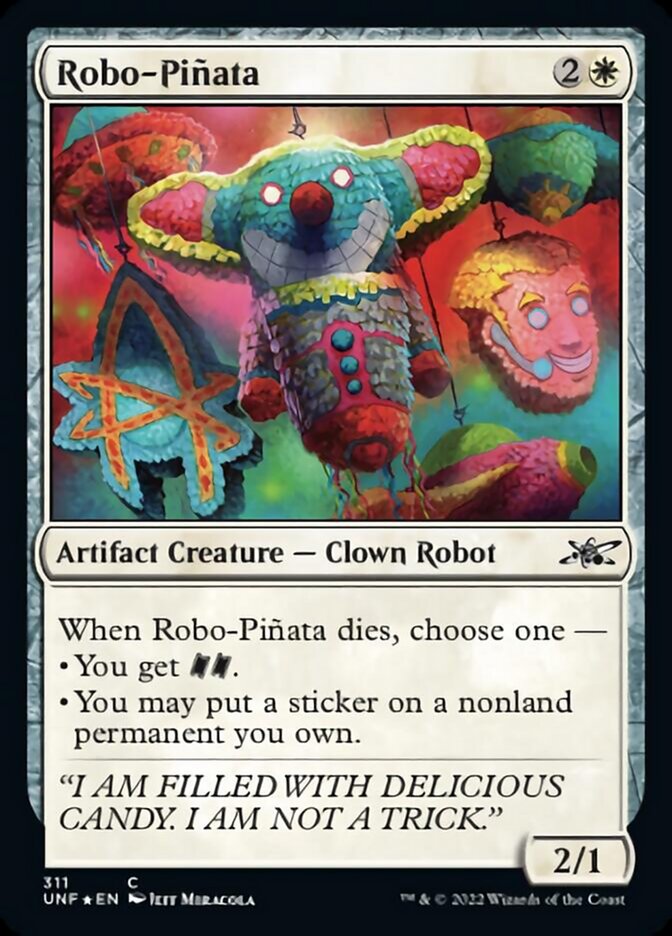 Robo-Pinata (Galaxy Foil) [Unfinity] | Game Master's Emporium (The New GME)