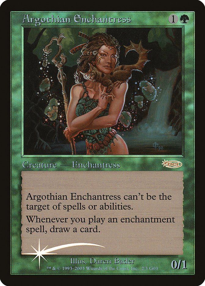 Argothian Enchantress [Judge Gift Cards 2003] | Game Master's Emporium (The New GME)