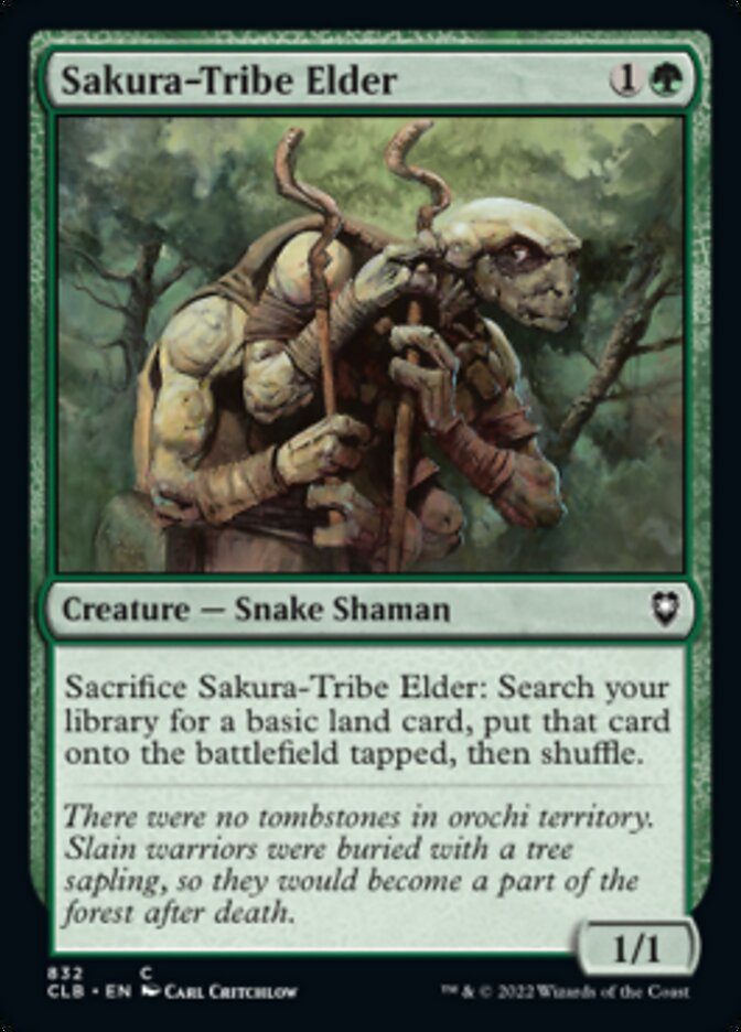 Sakura-Tribe Elder [Commander Legends: Battle for Baldur's Gate] | Game Master's Emporium (The New GME)